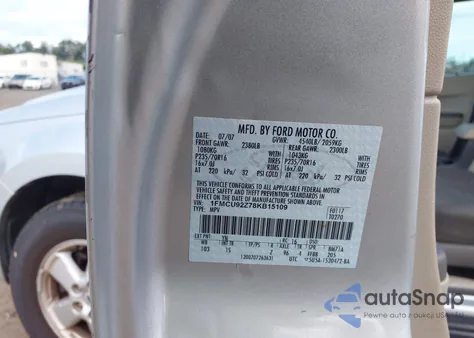 2008 Ford Escape Xls from USA, damaged, VIN 1FMCU92Z78KB15109